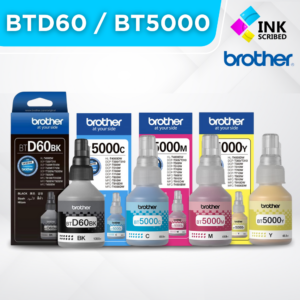 BROTHER BT5000 (CMYK) COLORED INK