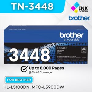 BROTHER TN3448 BLACK TONER CARTRIDGE