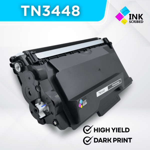 INKSCRIBED TN3448 BLACK TONER CARTRIDGE FOR BROTHER PRINTER - Image 2
