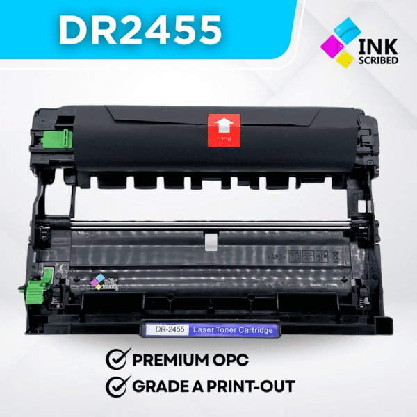 INKSCRIBED DR2455 DRUM CARTRIDGE FOR BROTHER PRINTER