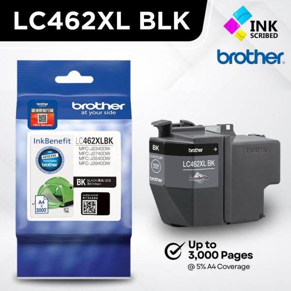 BROTHER LC462XL (CMYK) COLORED GENUINE INK - Image 2